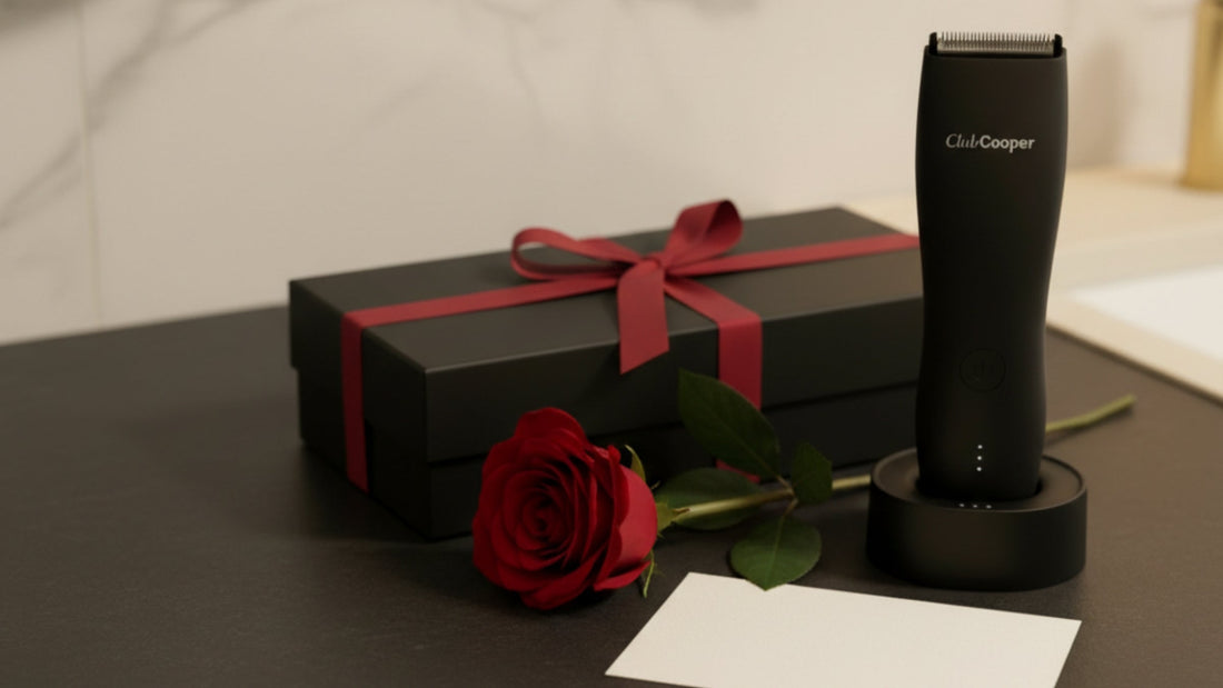 tondeuse intime noire saint valentin rose