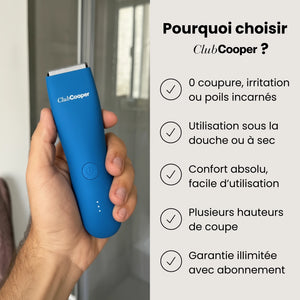 raisons pour lesquelles choisir la tondeuse cooper bleue