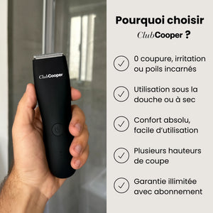 raisons pour lesquelles choisir la tondeuse cooper noire