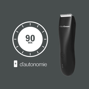 Tondeuse Cooper noire – 90 minutes d’autonomie sans fil