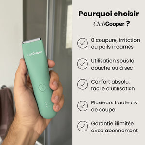 raisons pour lesquelles choisir la tondeuse cooper verte